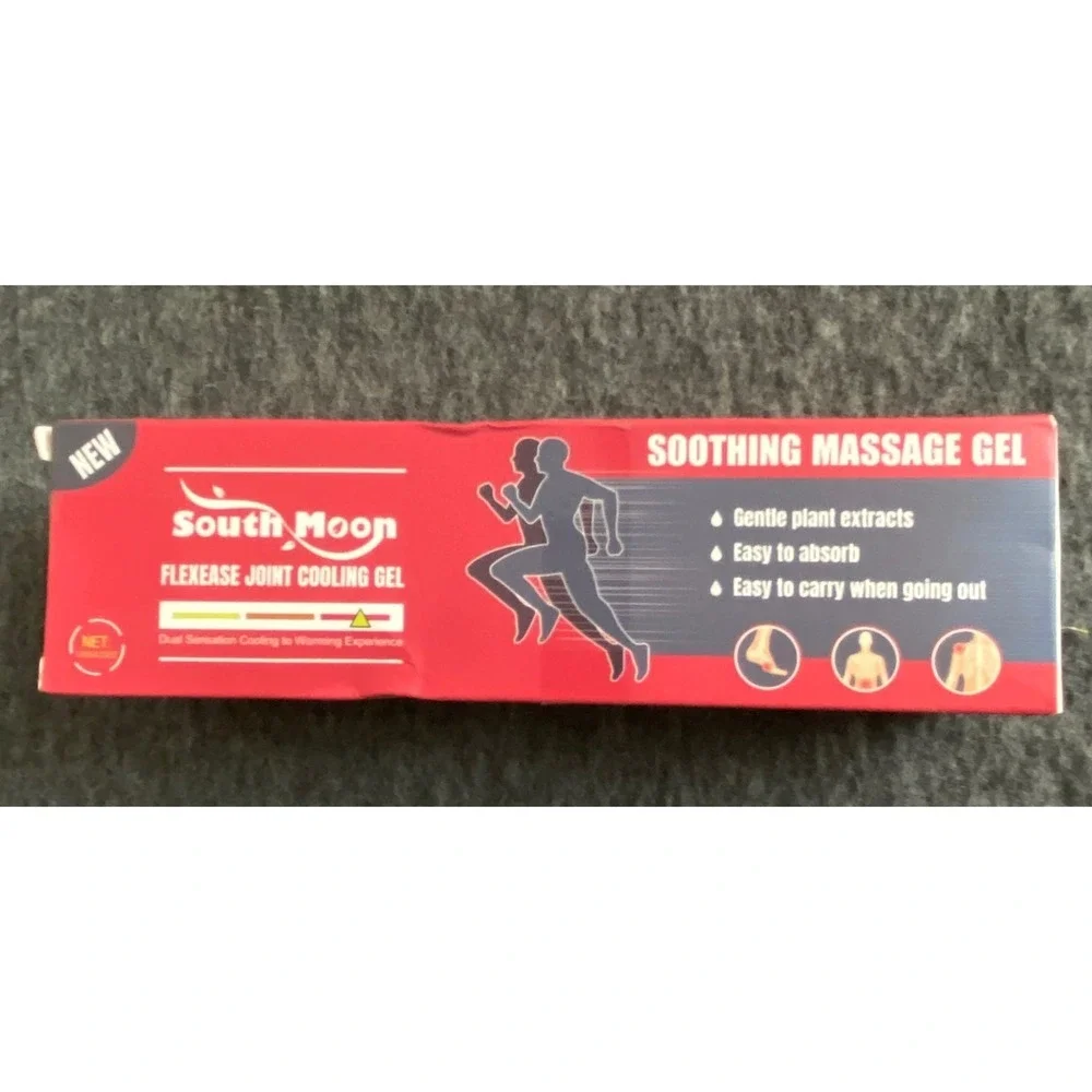 South Moon Flexease Joint Cooling Gel 4.23oz Soothing Muscle Massage Gel Menthol